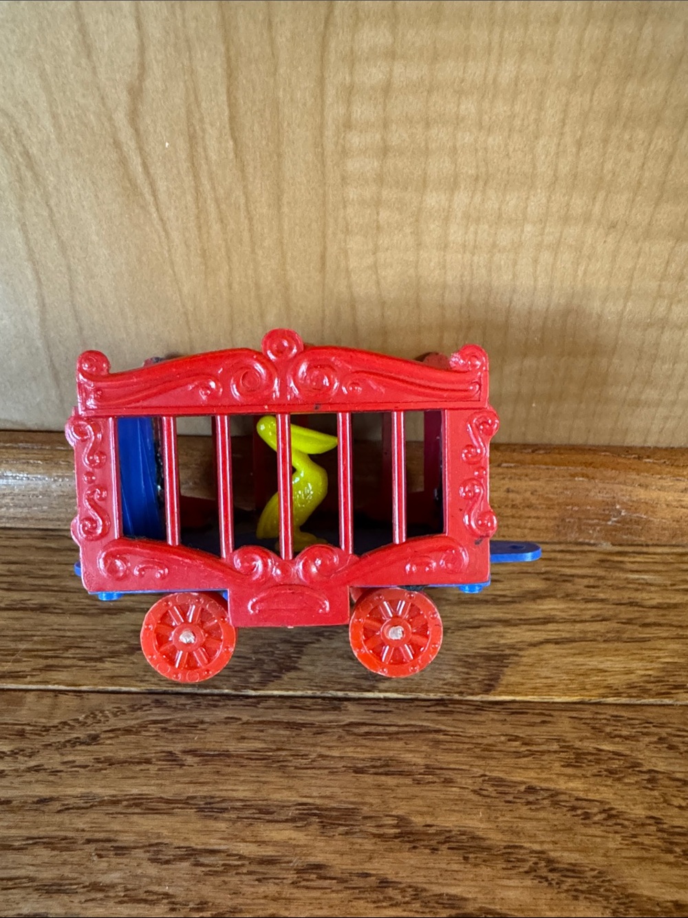 American Flyer Circus Cage Car Pelican bird Figure Vintage Train Toy - Picture 2 of 5